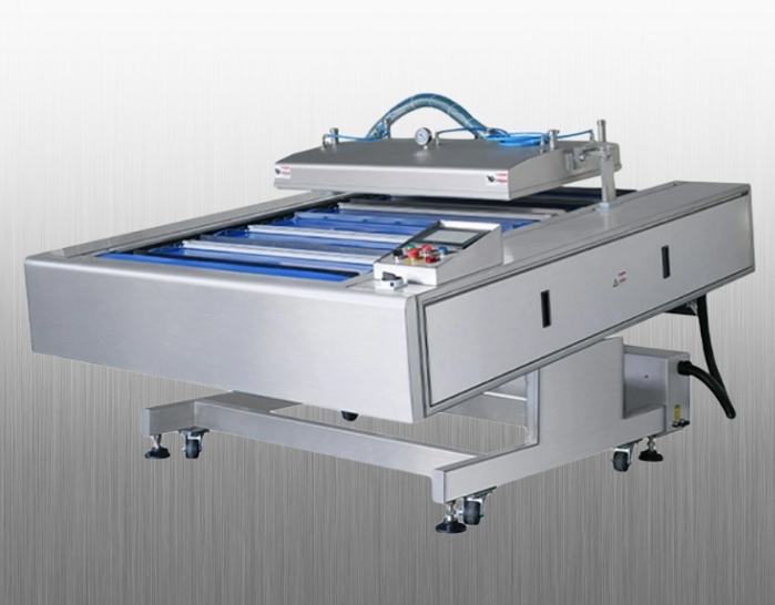 Hvb-1020f/2 Hualian Automatic Continuous Vacuum Packaging Machine