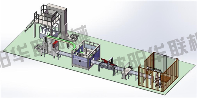 Food packaging production line